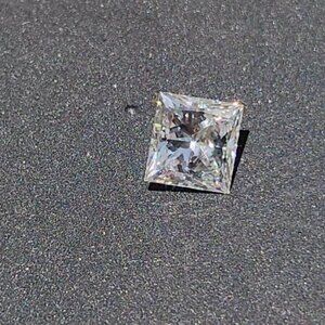 IGI Certified 2.85ct Princess Cut Lab Diamond
